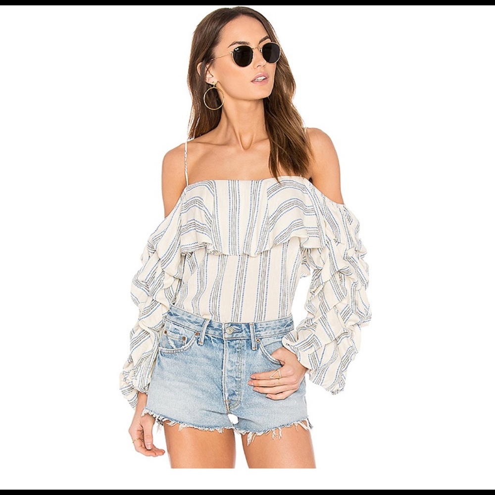 NWT MISA LA Flora Top